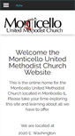 Mobile Screenshot of monticelloumc.com